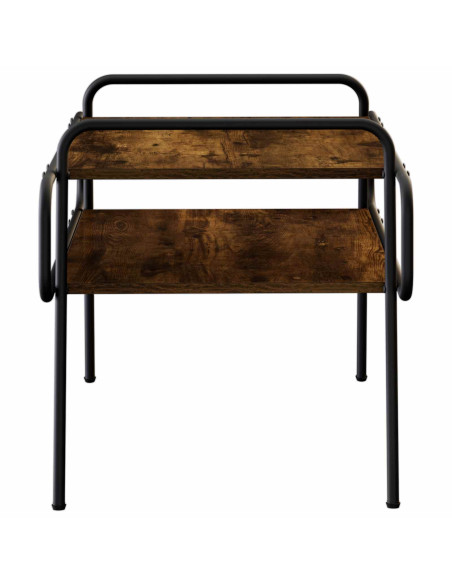 Tavolino da salotto Rovere Fumo 70 x 50 x 51 cm