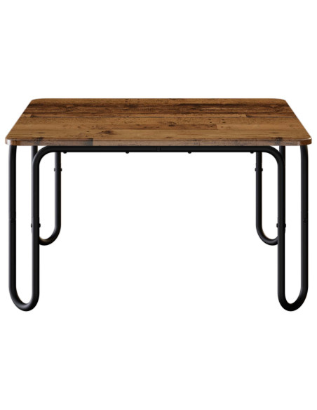Tavolino da salotto Legno antico 100 x 100 x 45 cm