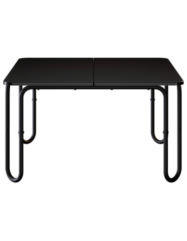 Tavolino da salotto Nero 100 x 100 x 45 cm Legno ingegnerizzato