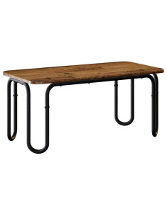 Tavolino da salotto Legno antico 100 x 50 x 45 cm 2