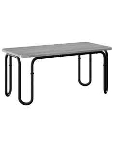 Tavolino da salotto Sonoma grigio 100 x 50 x 45 cm 2