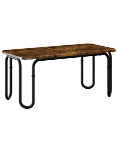 Tavolino da salotto Rovere Fumo 100 x 50 x 45 cm 2