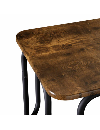 Tavolino da salotto Rovere Fumo 100 x 50 x 45 cm
