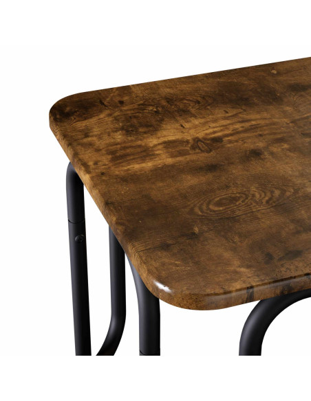 Tavolino da salotto Rovere Fumo 100 x 50 x 45 cm
