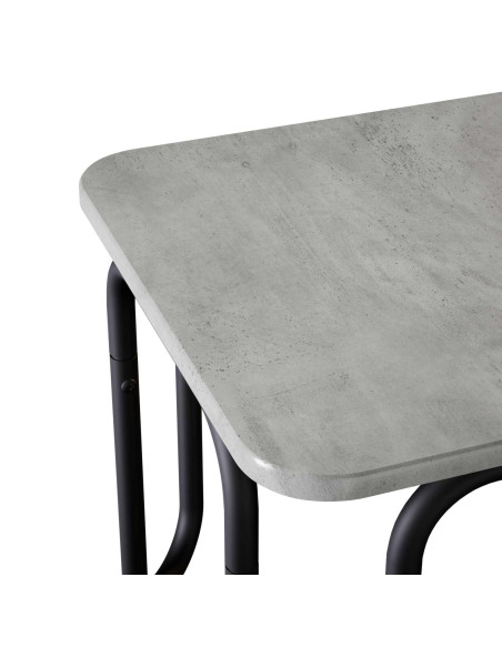 Tavolino da salotto Grigio Cemento 100 x 50 x 45 cm