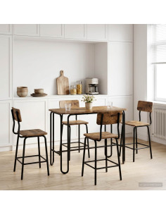 Tavolo da pranzo 100 x 50 x 75 cm Legno ingegnerizzato