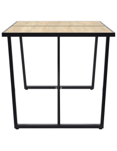 Tavolo da Pranzo Rovere 160x80x75 cm in MDF 2