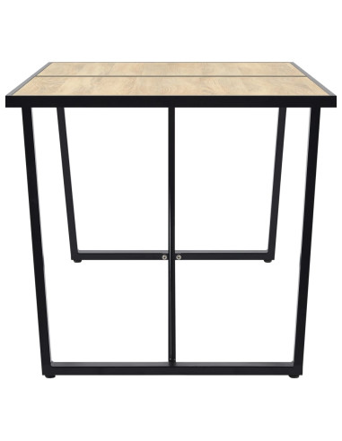 Tavolo da Pranzo Rovere 160x80x75 cm in MDF