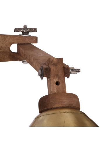 Lampada a Parete 25 W Ottone Anticato E27
