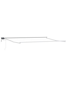 Tenda retrattile manuale con LED Multicolore 4 x 2 m 2