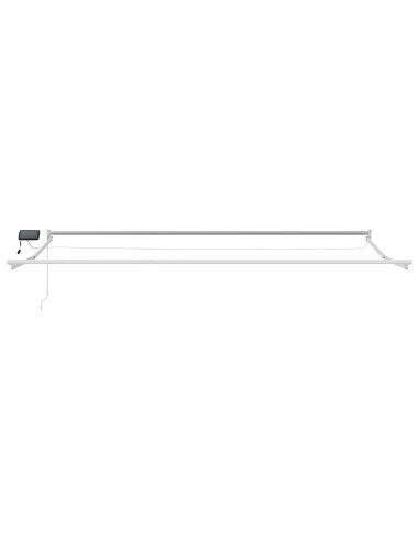 Tenda retrattile manuale con LED Multicolore 4 x 2 m