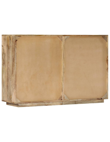 Mobile Alfabeto 6 Cassetti 120x35x79 cm in Legno Massello Mango