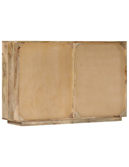 Mobile Alfabeto 6 Cassetti 120x35x79 cm in Legno Massello Mango