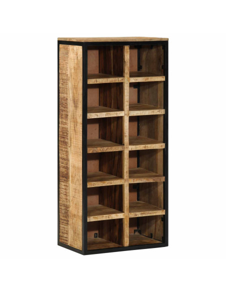 Mobile per scarpe con lo scaffale Marrone 50 x 30 x 110 cm