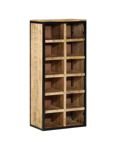 Mobile per scarpe con lo scaffale Marrone 50 x 30 x 110 cm