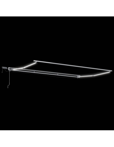 Cornice per Tenda Manuale con LED 4 x 2 m