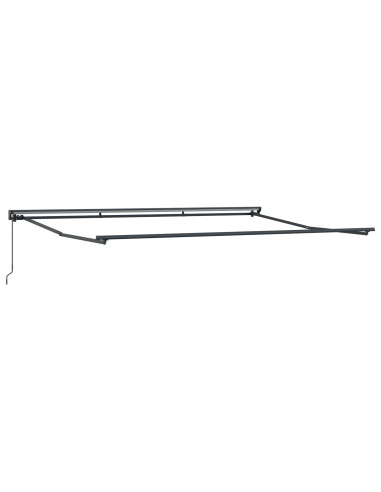 Tenda retrattile manuale Giallo, Arancione e Bianco 4 x 2 m