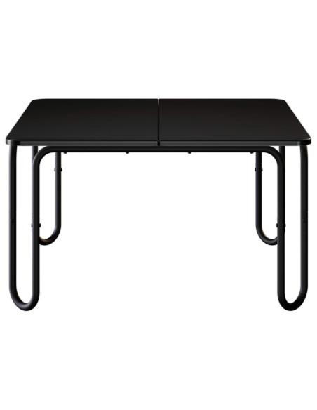 Tavolino da salotto Nero 59 x 59 x 45 cm Legno ingegnerizzato