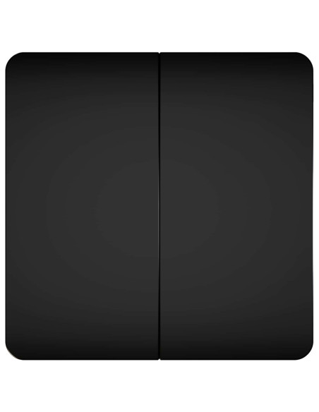 Tavolino da salotto Nero 59 x 59 x 45 cm Legno ingegnerizzato