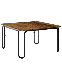 Tavolino da salotto Legno antico 59 x 59 x 45 cm 2