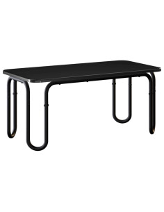 Tavolino da salotto Nero 79,5 x 40 x 36 cm Legno ingegnerizzato 2