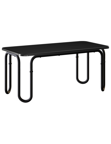 Tavolino da salotto Nero 79,5 x 40 x 36 cm Legno ingegnerizzato