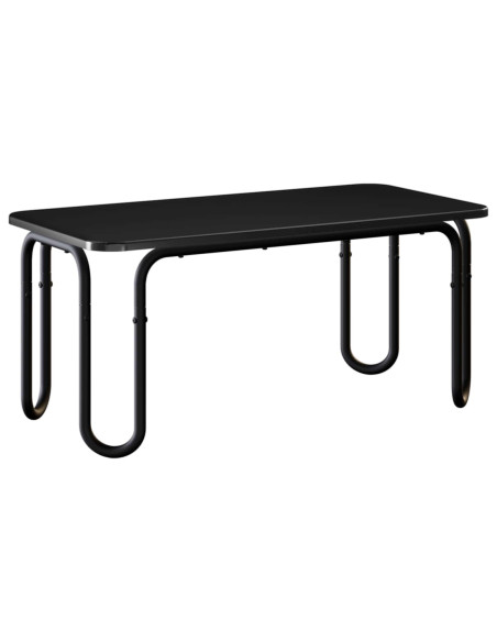 Tavolino da salotto Nero 79,5 x 40 x 36 cm Legno ingegnerizzato