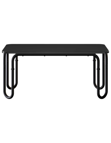 Tavolino da salotto Nero 79,5 x 40 x 36 cm Legno ingegnerizzato