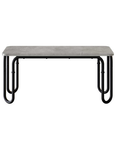 Tavolino da salotto Grigio Cemento 79,5 x 40 x 36 cm
