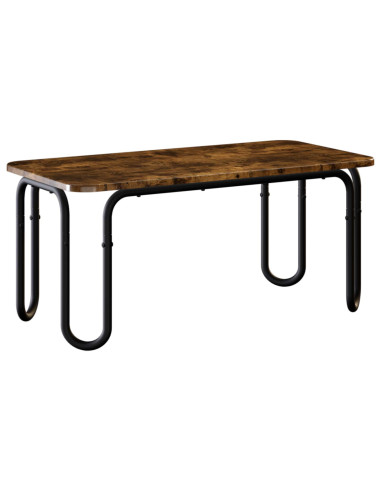 Tavolino da salotto Rovere Fumo 79,5 x 40 x 36 cm