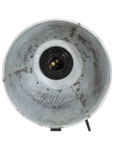 Lampada da Scrivania 25 W Argento Vintage 18x18x60 cm E27