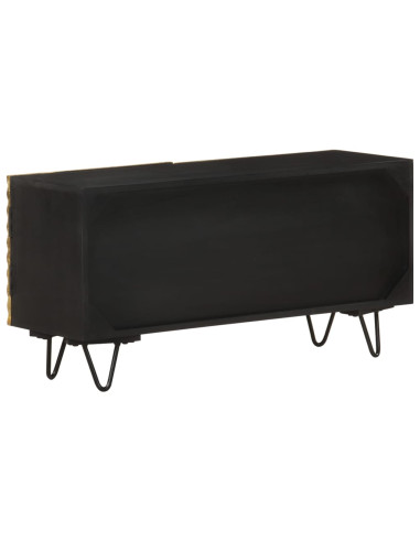 Mobile Porta TV 90x30x45 cm in Legno Massello di Mango
