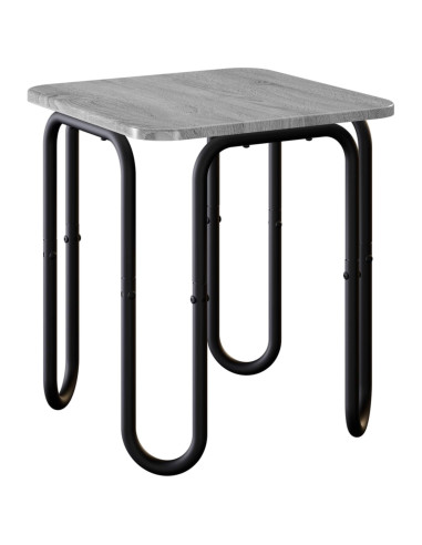 Tavolino da salotto Sonoma grigio 40 x 40 x 45 cm