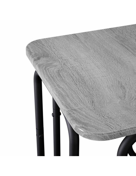 Tavolino da salotto Sonoma grigio 40 x 40 x 45 cm
