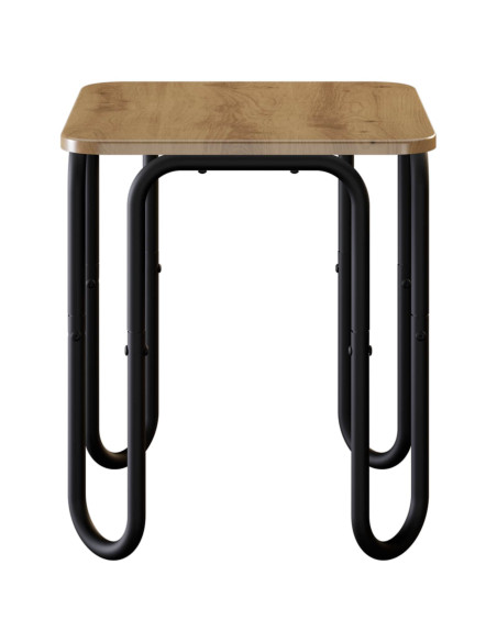 Tavolino da salotto Rovere Artigianale 40 x 40 x 45 cm