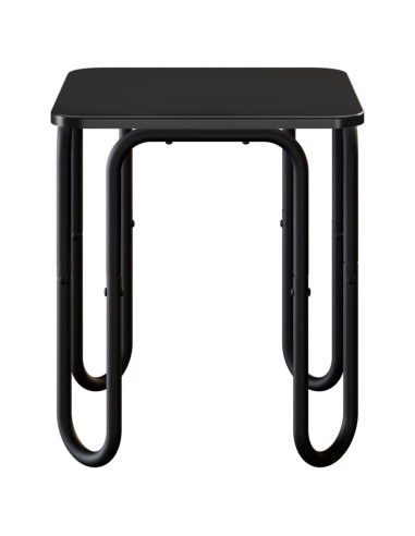 Tavolino da salotto Nero 40 x 40 x 45 cm Legno ingegnerizzato