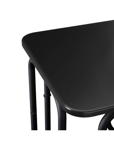 Tavolino da salotto Nero 40 x 40 x 45 cm Legno ingegnerizzato