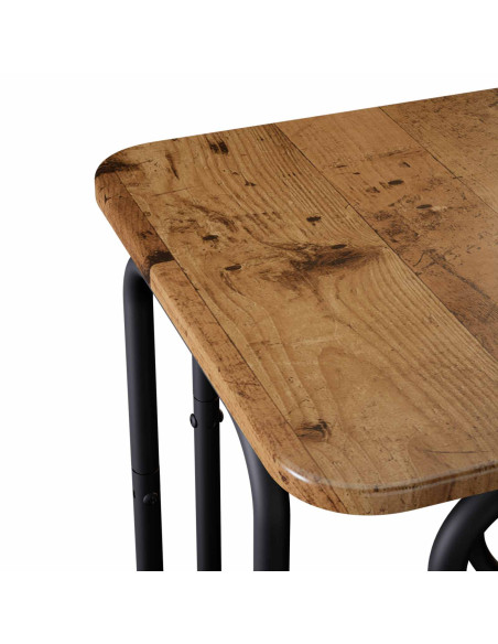 Tavolino da salotto Legno antico 40 x 40 x 45 cm