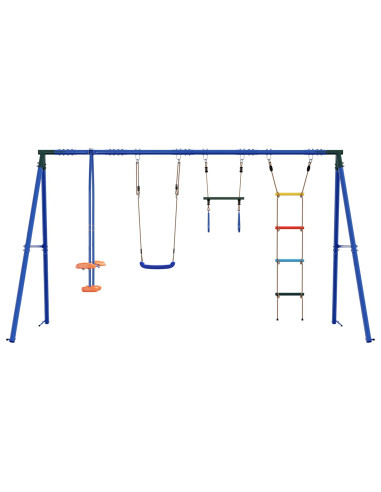 Set di Altalene per Esterni Multicolore 330 x 185 x 185 cm