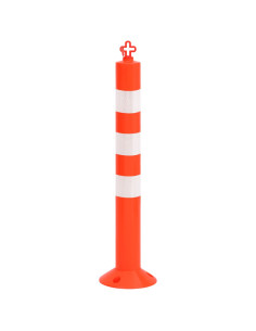 Dissuasori Traffico con Catena 4 pz 75 cm in PE 2