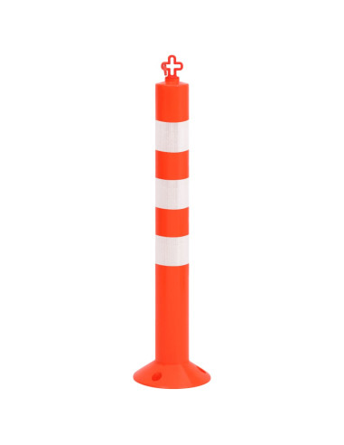Dissuasori Traffico con Catena 4 pz 75 cm in PE