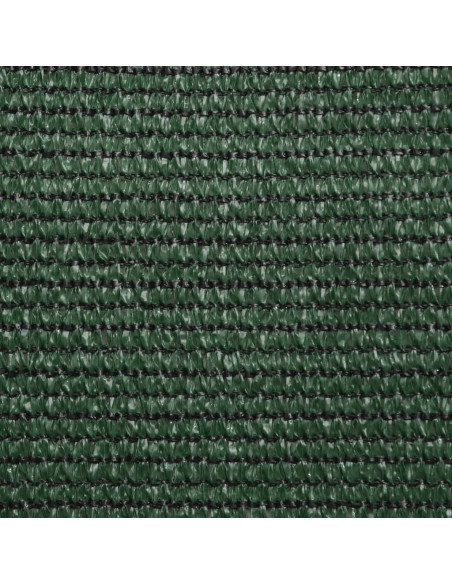 Vela Parasole 160 g/m² Verde Scuro 5x5x5 m in HDPE