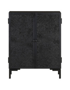 Credenza 60x30x76 cm in Legno Massello di Mango