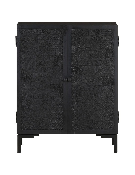 Credenza 60x30x76 cm in Legno Massello di Mango