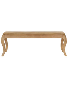 Tavolino da Caffè in Legno Massello di Mango 110x60x40 cm