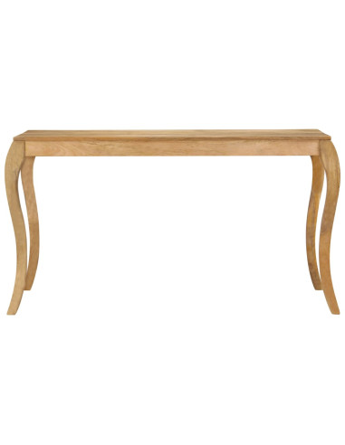 Tavolo da Pranzo in Legno Massello di Mango 135x75x76 cm