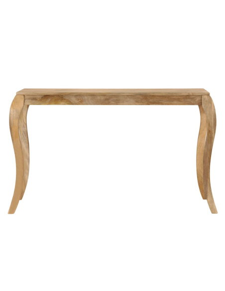 Tavolo da Pranzo in Legno Massello di Mango 118x60x76cm
