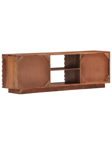 Mobile Porta TV 120x30x40 cm in Legno Massello di Acacia