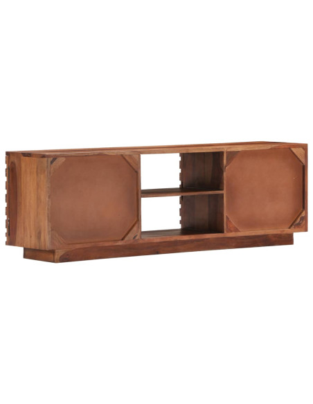 Mobile Porta TV 120x30x40 cm in Legno Massello di Acacia