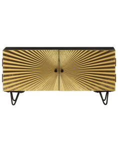 Mobile Porta TV 90x30x45 cm in Legno Massello di Mango